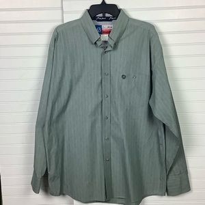 Wrangler x George Strait Button Down Cowboy Cut Collection Shirt